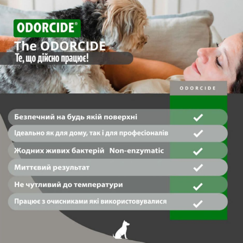 Нейтралізатор запаху тютюну, концентрат  ODORCIDE® Smoke Brake 3.8L
